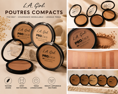 POUDRE COMPACTE MATTE POUR LE VISAGE PRO