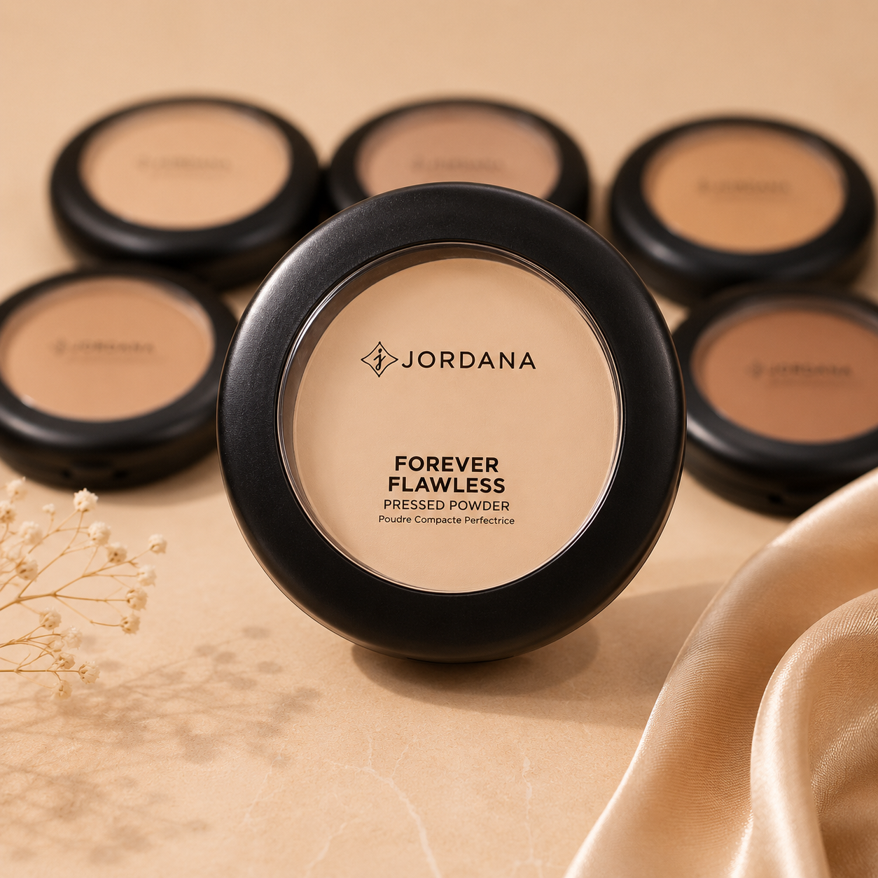 Poudre compacte Jordana