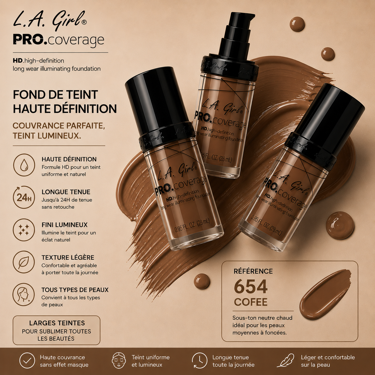 Fonds de Teint L.Girls